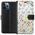 Miniatyrbillede 1 af 3: Apple iPhone 12 Pro Tegnebogsetui Sommerblomster