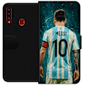 Miniatyrbillede 1 af 3: Samsung Galaxy A20s Tegnebogsetui Messi