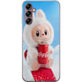 Miniatyrbild 1 av 3: Samsung Galaxy A14 5G Genomskinligt Skal Labubu Summer Edition