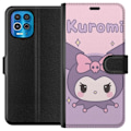 Miniatyrbilde 1 av 3: Motorola Edge S Lommeboketui Kuromi Kawaii
