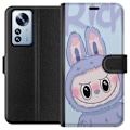 Miniatyrbillede 1 af 3: Xiaomi 12 Pro Tegnebogsetui Blå Kanin Labubu
