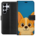 Miniatyrbillede 1 af 3: Samsung Galaxy S25 Ultra Tegnebogsetui Hello Corgi