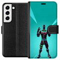 Miniatyrbillede 1 af 3: Samsung Galaxy S22 5G Tegnebogsetui sort ridder fortnite
