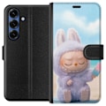 Pikkukuva 1 / 3: Samsung Galaxy S25+ Lompakkokotelo Labubu Vaaleanpunainen Tunn
