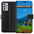 Pikkukuva 1 / 3: Samsung Galaxy A52s 5G Lompakkokotelo Minecraft Key Art