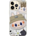 Pikkukuva 1 / 3: Apple iPhone 15 Pro Max Läpinäkyvä kuori Labubu Minimal Mood - Yksinkertainen ja tyylikäs hirviösuunnittelu