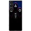 Miniatyrbild 1 av 3: Sony Xperia 1 V Genomskinligt Skal Squid Game Säsong 3 Nya Ikoner Populär Serie TV Motiv Asiatisk Drama Trend Ikoniskt Grafisk Design