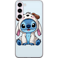 Pikkukuva 1 / 3: Samsung Galaxy S23+ Läpinäkyvä kuori Stitch Koirapuku Lilo & Stitch Disney Hauska Design Sininen Avaruusolento Sarjakuva Hahmo Suosittu Lapsille Su