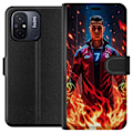 Pikkukuva 1 / 3: Xiaomi Redmi 12C Lompakkokotelo Ronaldo Inferno - jalkapallolegenda liekeissä