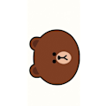 Pikkukuva 4 / 4: Apple iPhone 13 Pro Lompakkokotelo line friends brown