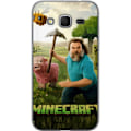 Miniatyrbild 1 av 3: Samsung Galaxy Core Prime Genomskinligt Skal A Minecraft Movie