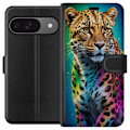 Miniatyrbillede 1 af 3: Google Pixel 9 Pro Tegnebogsetui Leopard