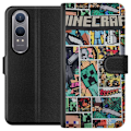 Miniatyrbild 1 av 3: OnePlus Nord CE4 Lite Plånboksfodral Minecraft Art