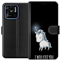 Pikkukuva 1 / 3: Xiaomi Redmi 10C Lompakkokotelo Yksisarvinen Leikkuri Sinä