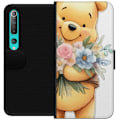 Miniatyrbillede 1 af 3: Xiaomi Mi 10 5G Tegnebogsetui Nalle Puh med blomster - klassis