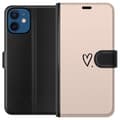 Yhteensopiva Lompakkokotelo Apple iPhone 12 Sydän