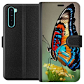 Miniatyrbillede 1 af 3: OnePlus Nord Tegnebogsetui Sommerfugl Natur Sommer Motiv Vinger Farverig Design Populær Dekoration Grafisk Eksotisk Tema
