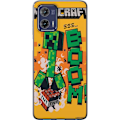 Miniatyrbilde 1 av 3: Motorola Moto G73 Gjennomsiktig deksel Minecraft Boom