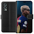 Miniatyrbillede 1 af 3: OnePlus Nord 2 5G Tegnebogsetui Lamine Yamal - Barcelonas Wund