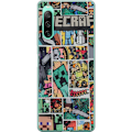 Pikkukuva 1 / 3: Sony Xperia 10 IV Läpinäkyvä kuori Minecraft Taide