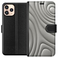 Miniatyrbillede 1 af 3: Apple iPhone 11 Pro Tegnebogsetui Sølvbølger
