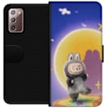 Pikkukuva 1 / 3: Samsung Galaxy Note20 Lompakkokotelo Labubu Neon Pop - Neonväri pop-taiteen hirviö