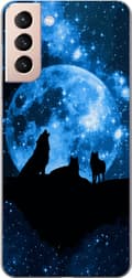Kompatibelt Mobilskal till Samsung Galaxy S21 Vargar