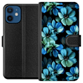 Miniatyrbillede 1 af 3: Apple iPhone 12  Tegnebogsetui Blomster