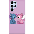 Pikkukuva 1 / 3: Samsung Galaxy S22 Ultra 5G Läpinäkyvä kuori Stitch-Rakkaus