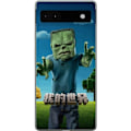 Miniatyrbillede 1 af 3: Google Pixel 6a Gennemsigtig cover A Minecraft Movie
