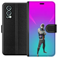 Miniatyrbillede 1 af 3: OnePlus Nord 2 5G Tegnebogsetui sort ridder fortnite