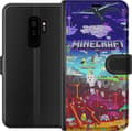 Kompatibelt Plånboksfodral till Samsung Galaxy S9+ MineCraft