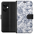 Pikkukuva 1 / 3: OnePlus Nord CE3 Lompakkokotelo Kukat & Linnut - Romanttinen V