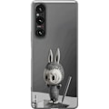 Pikkukuva 1 / 3: Sony Xperia 1 V Läpinäkyvä kuori Pop Mart MEGA LABUBU LABUBU Sketch 1000%