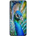 Pikkukuva 1 / 3: Huawei P10 Läpinäkyvä kuori Pavun Sulat Värikäs Design Lintuaihe Eksoottinen Graafinen Suunnittelu Luonto Ylellinen Koristelu