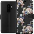 Kompatibel Tegnebogsetui til Samsung Galaxy S9+ Blomstret
