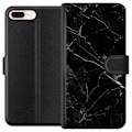 Pikkukuva 1 / 3: Apple iPhone 8 Plus Lompakkokotelo Musta Marmori