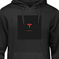 Miniatyrbillede 1 af 8: Børne-Hoodie | Blød Hættetrøje til Børn Tesla sort 7-8 År