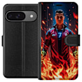 Miniatyrbillede 1 af 3: Google Pixel 9 Tegnebogsetui Ronaldo Inferno - fodboldhelt i flammer