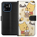 Miniatyrbillede 1 af 3: Xiaomi Redmi 10C Tegnebogsetui Nalle Pooh-stil - klassisk bjørnemotiv i en ny fortolkning