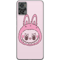 Pikkukuva 1 / 3: Motorola Moto E22i Läpinäkyvä kuori Labubu Eläinradan Bunny-versio