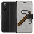Miniatyrbilde 1 av 3: Sony Xperia 10 III Lommeboketui Minecraft Verktøy