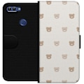 Miniatyrbillede 1 af 3: Huawei P smart Tegnebogsetui Teddybaggrund - søde teddybjørn