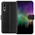 Miniatyrbillede 1 af 3: Huawei P20 Pro Tegnebogsetui Nordlys