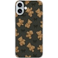 Miniatyrbilde 1 av 3: Apple iPhone 16 Plus Gjennomsiktig deksel Teddy Klemmer