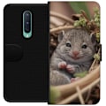Miniatyrbillede 1 af 3: OnePlus 8 Tegnebogsetui Rotte Smilende Dyremotiv By Motiv Urban Grafisk Design Populært Sjovt Motiv Kunstart Stil