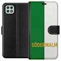 Miniatyrbillede 1 af 3: Samsung Galaxy A22 5G Tegnebogsetui Södermalm - fodbold
