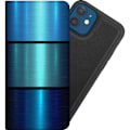 Pikkukuva 1 / 9: Apple iPhone 12  Lompakkokotelo Sininen Metalliset Rajat