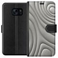 Pikkukuva 1 / 3: Samsung Galaxy S7 Lompakkokotelo Hopea-aallot