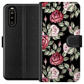 Miniatyrbillede 1 af 3: Sony Xperia 10 II Tegnebogsetui Blomster